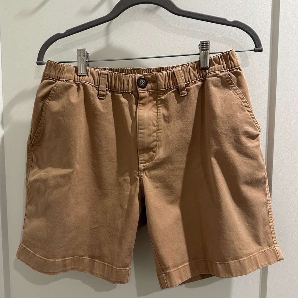 Chubbies Men's Khaki Flat Front Shorts